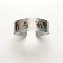 Load image into Gallery viewer, "Onaqui" Aluminum Cuff Bracelet.