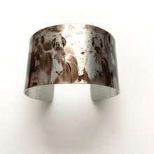 Load image into Gallery viewer, "Burros, Burros, Burros!" Aluminum Cuff Bracelet.