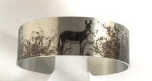 Load image into Gallery viewer, "Mountain Man"  Aluminum Cuff Bracelet.