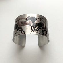 Load image into Gallery viewer, "Destination: Waterhole" Aluminum Cuff Bracelet.