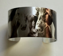 Load image into Gallery viewer, "Friends"Aluminum Cuff Bracelet