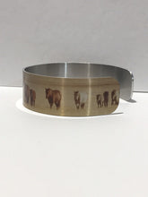 Load image into Gallery viewer, Aluminum Cuff Bracelet. Wild Horse Photo Cuffs. Onaqui Wild Horses