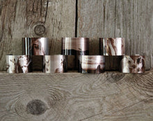 Load image into Gallery viewer, &quot;Soul Mates” Aluminum Cuff Bracelet.
