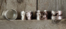 Load image into Gallery viewer, &quot;Wild and Free” Aluminum Cuff Bracelet.
